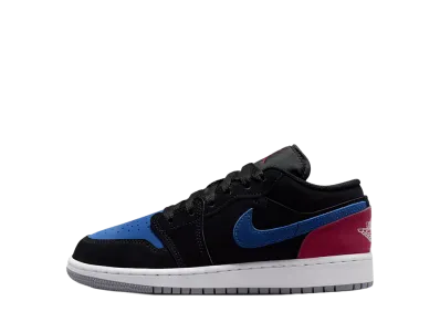 Nike GS Air Jordan 1 Low "Black/True Blue/Varsity Red/Summit White"