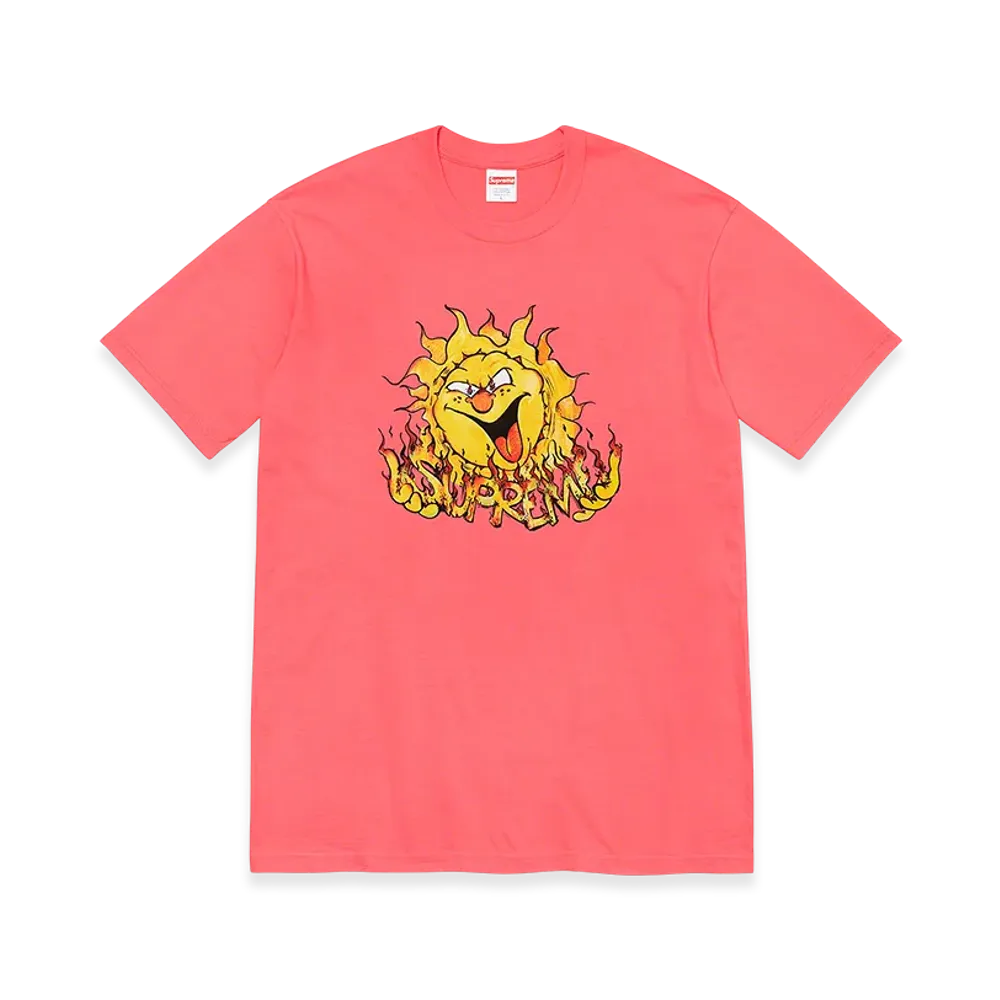 Supreme Sun Tee "Bright Coral"