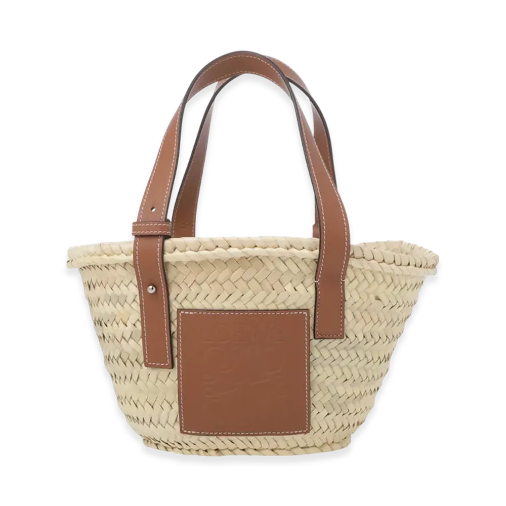 LOEWE Basket Small Bag "Natural/Tan"