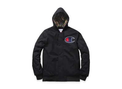 Supreme x Champion Zip Up Jacket "Black"