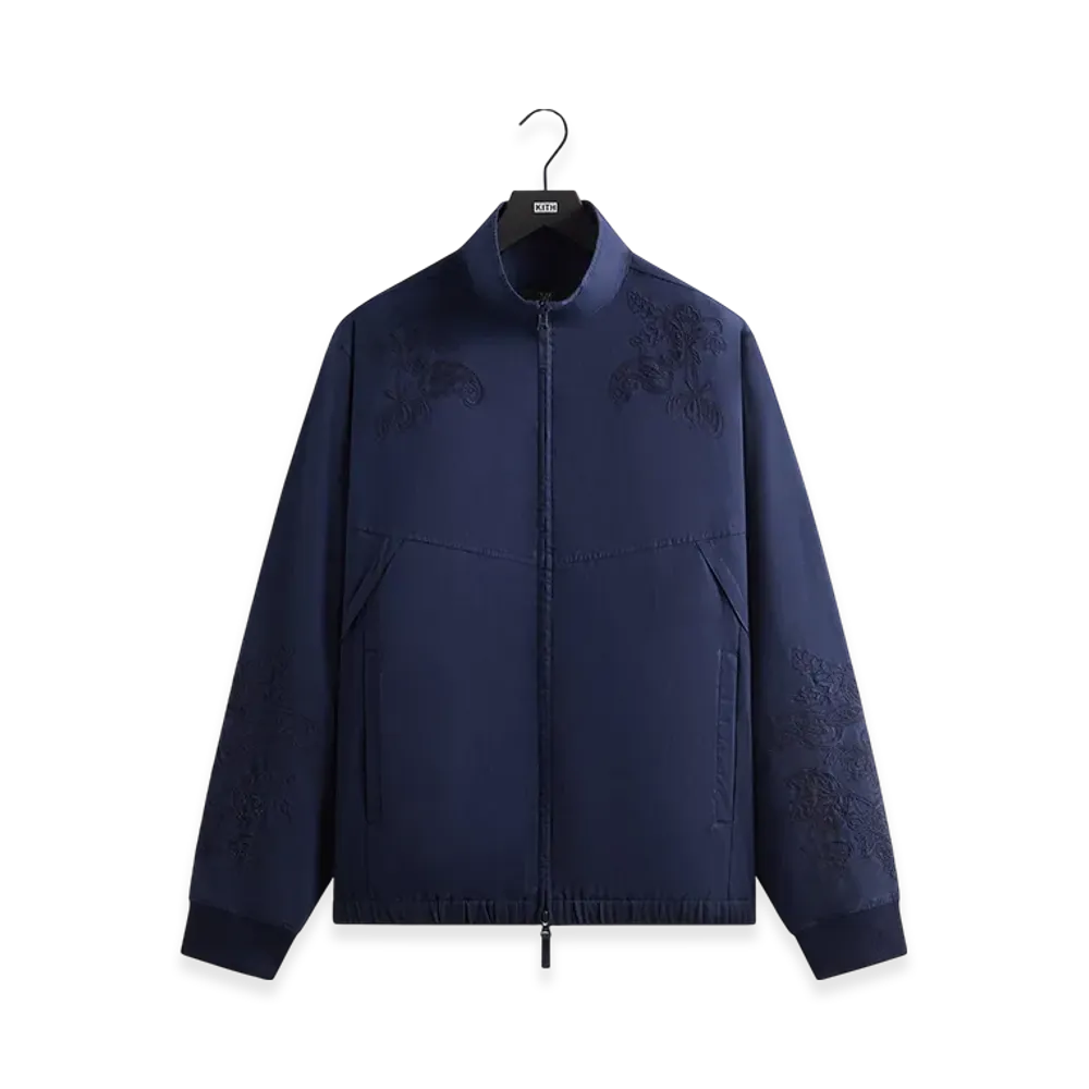 Kith x Wilson Embroidered Mesh Track Jacket "Nocturnal"