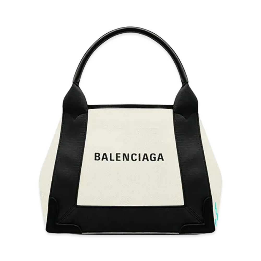 BALENCIAGA Women's Navy Cabas XS "Black"