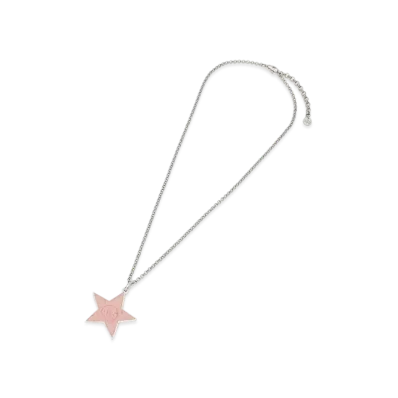 GUCCI Ghost Silver Necklace "Silver"