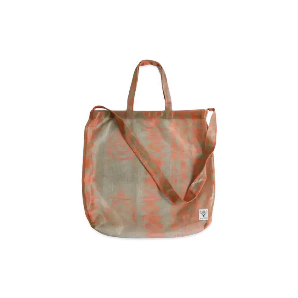 SOUTH2 WEST8 Grocery Bag H/W Mesh 2WAY "Skull/Target"