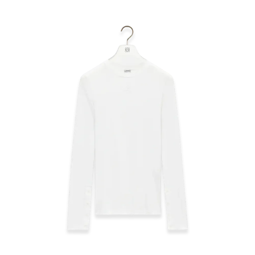LOEWE Long-Sleeve Top "White"