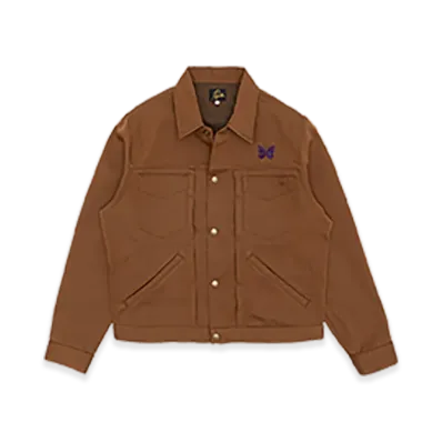 NEEDLES Penny Jean Jacket "Brown"