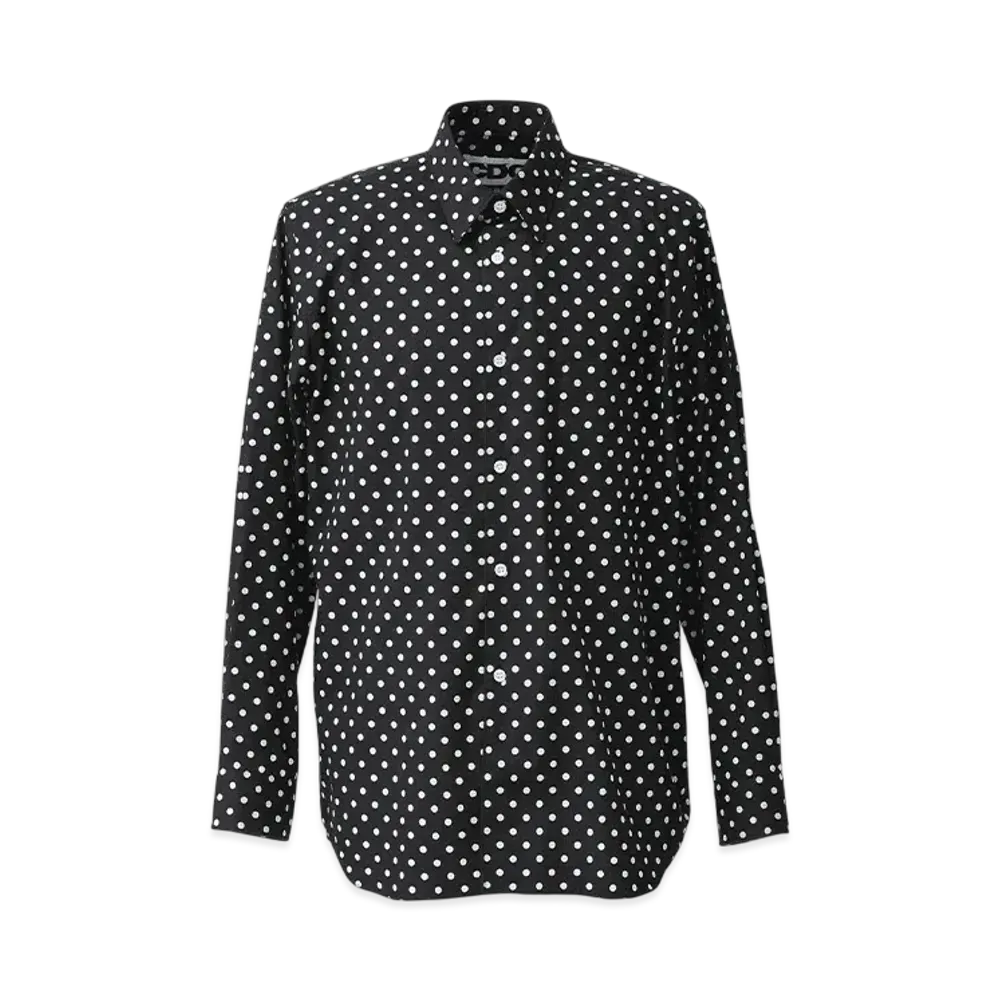 COMME des GARCONS CDG Polka Dot Shirt "Black"