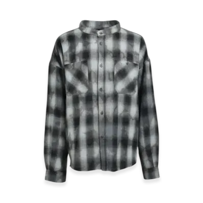 BREATH Collar Less Shirt "Black"