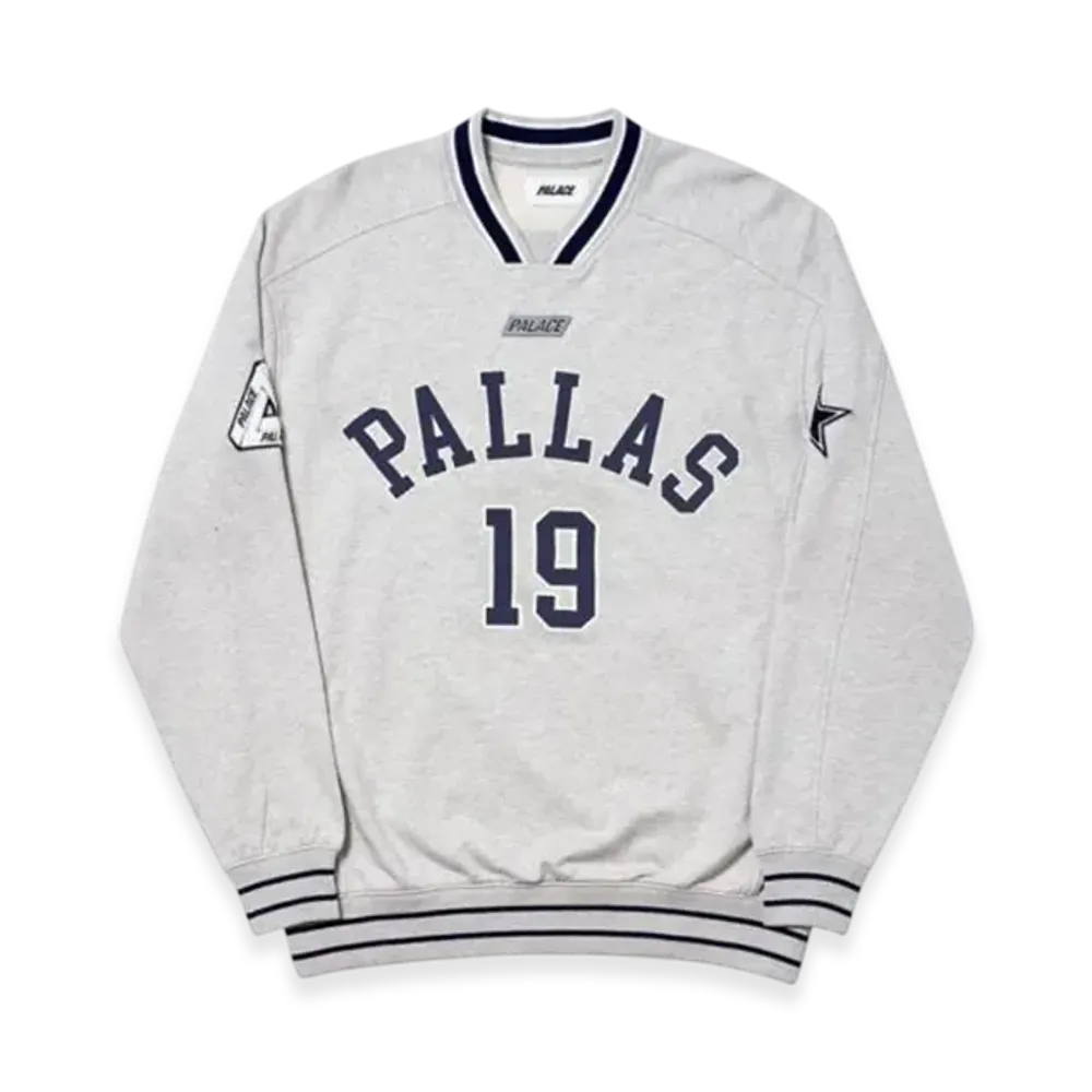 PALACE Pallas Crew "Grey Marl"