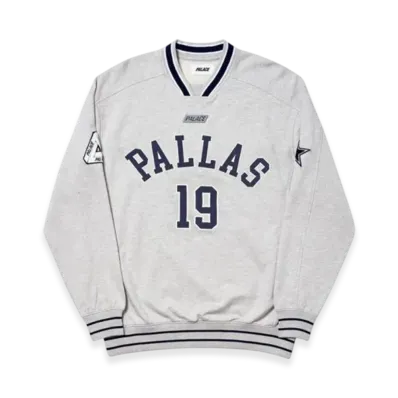 PALACE Pallas Crew "Grey Marl"