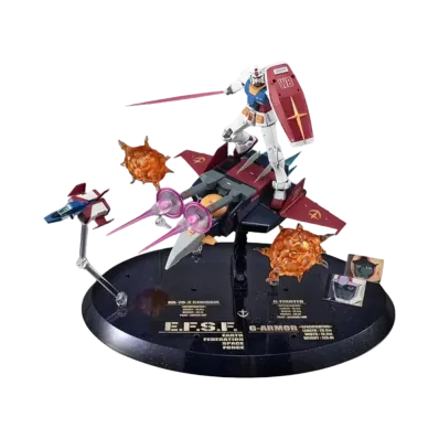 BANDAI "THE ROBOT SPIRITS" -Mobile Suit Gundam- <SIDE MS> G Armor ver. A.N.I.M.E.- Gundam 45th Anniversary