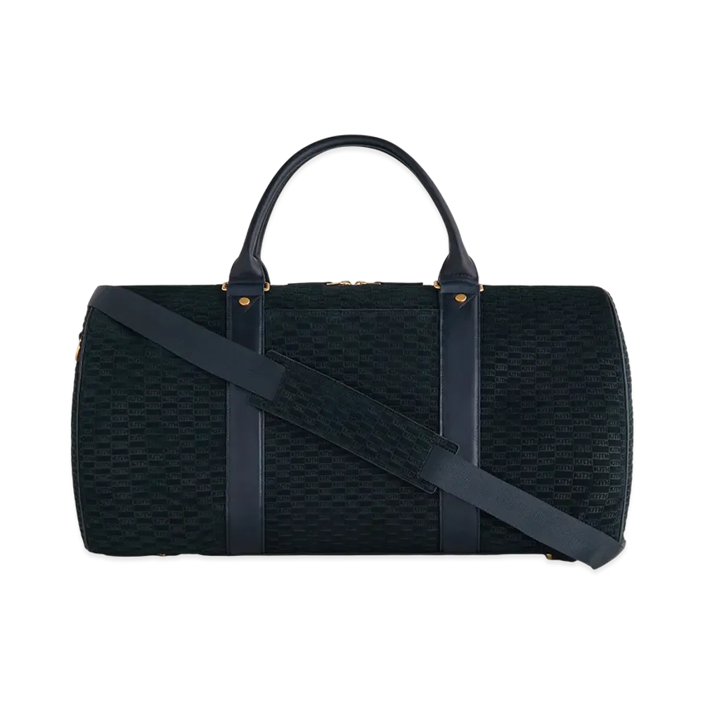 Kith Monogram Suede Traveler K55 Bag "Stadium"