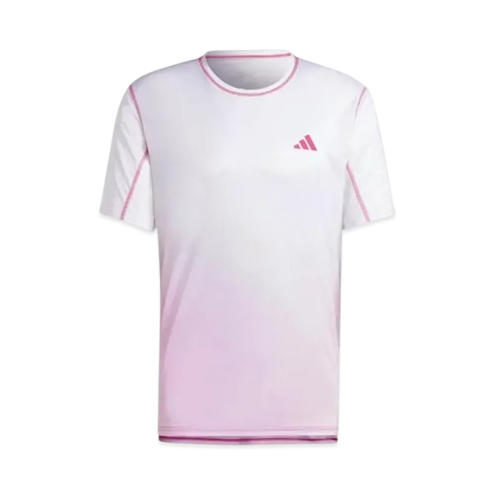adidas Tokyo Running Short Sleeve T-Shirt "Clear Pink"