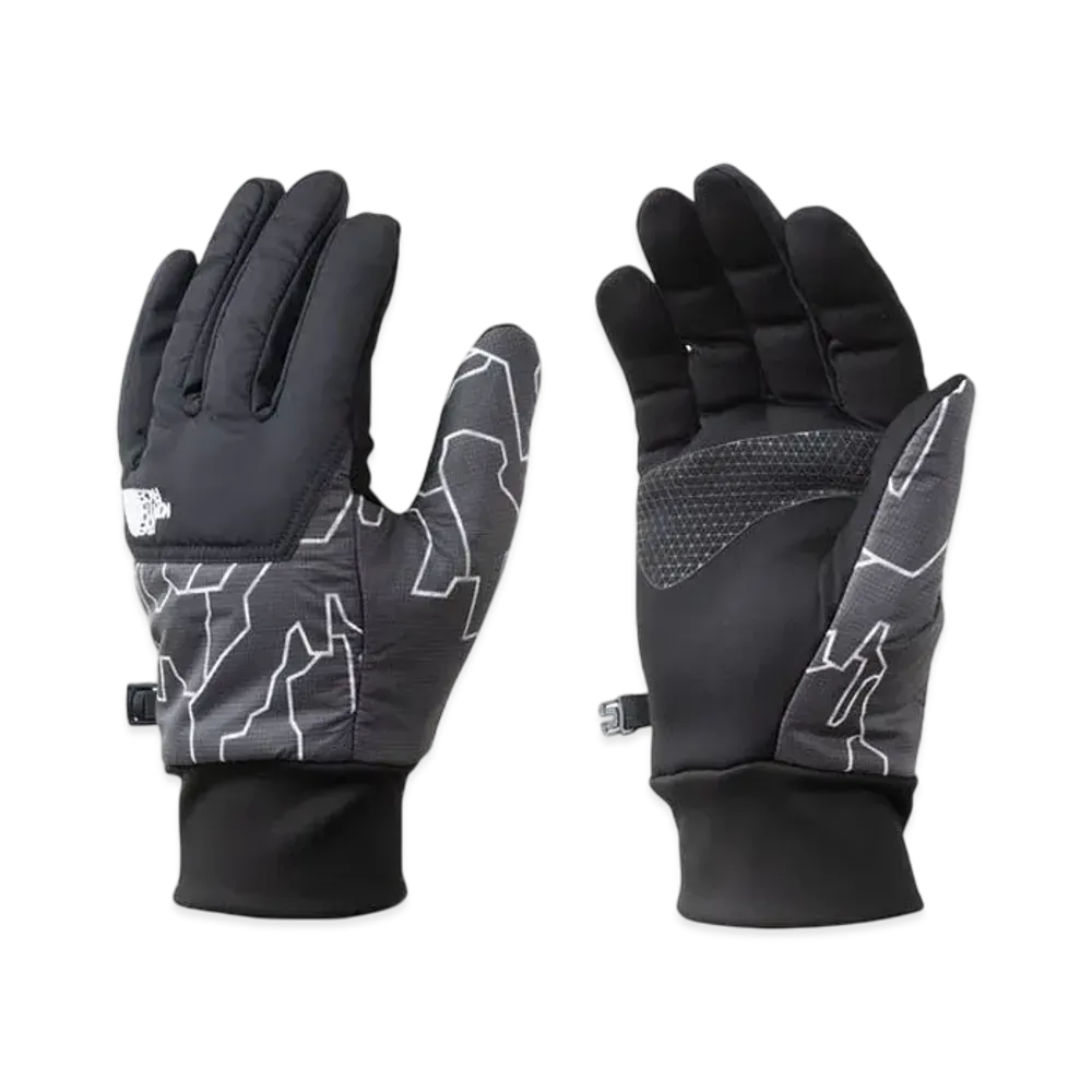 The North Face Nuptse Etip Gloves "Black Tree Bark"
