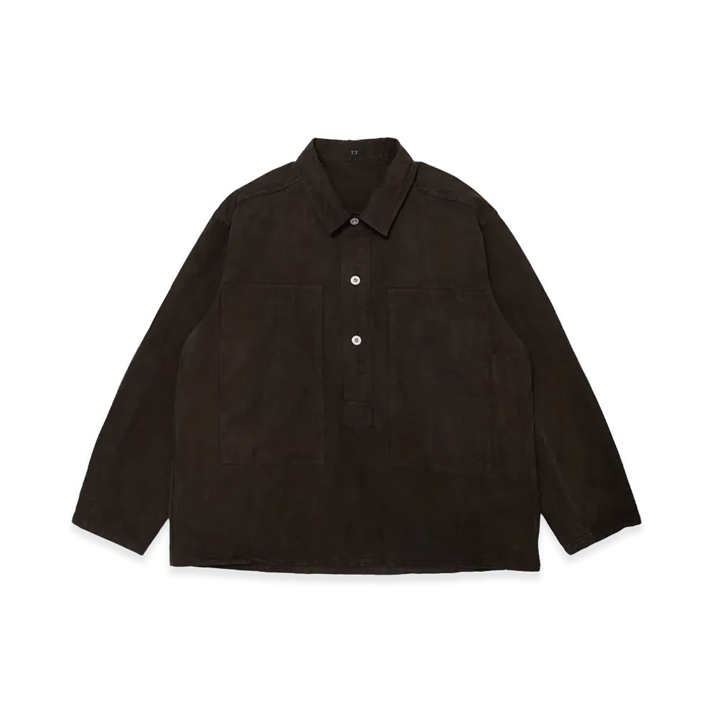 T.T Taiga Takahashi LOT.326 US Army M-35 Pullover "Mud Dyed Brown"