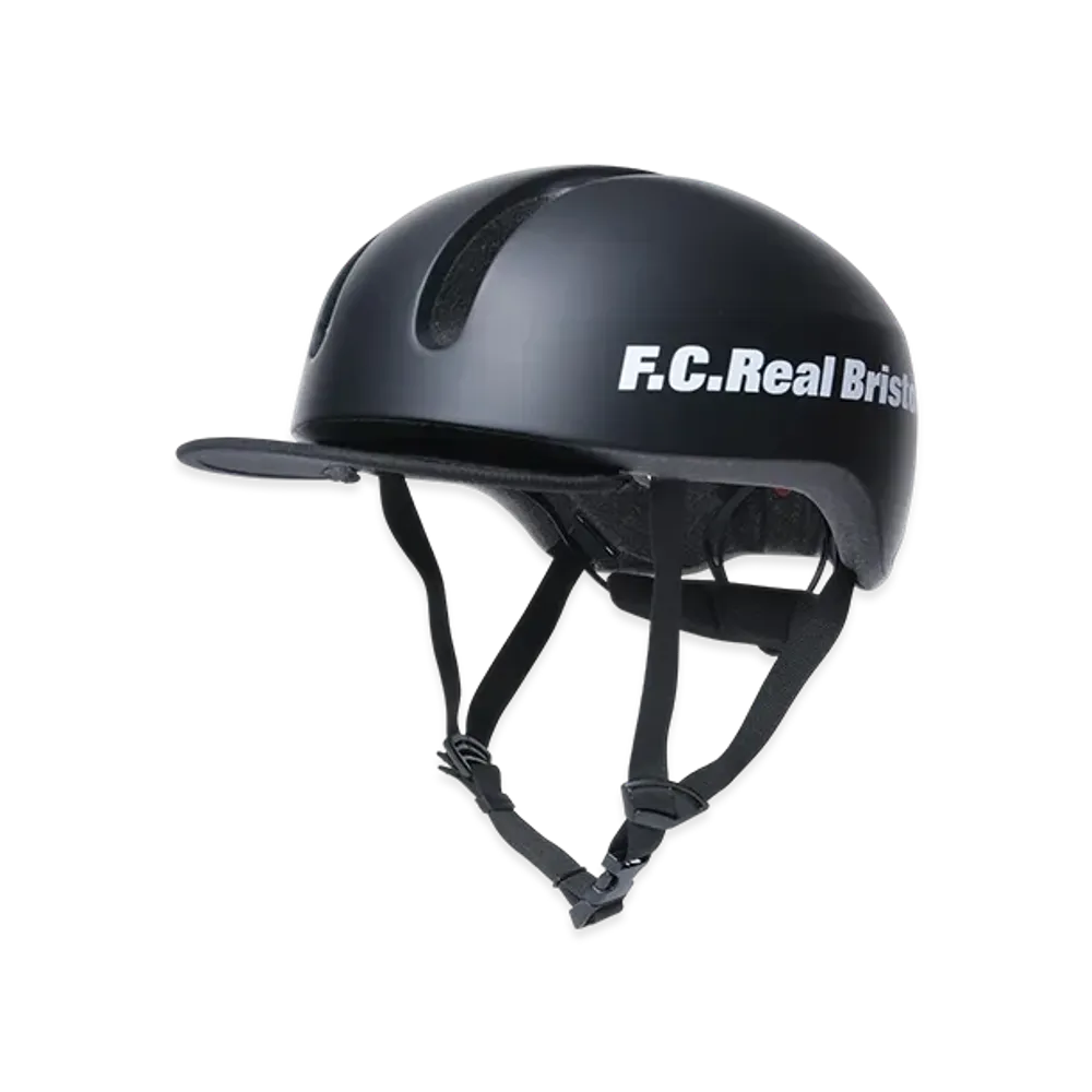 F.C.Real Bristol Kabuto Bicycle Helmet "Black"