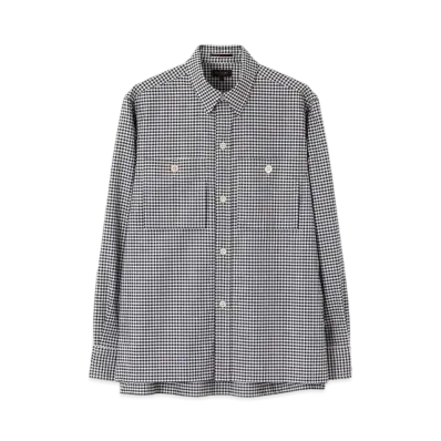 Paul Smith Gingham Check Bellows Pocket Shirt "Black"