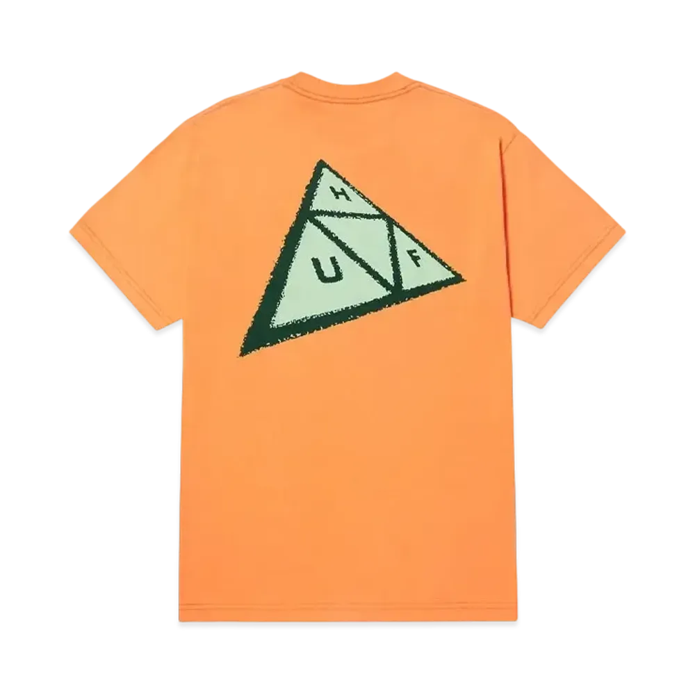 HUF Spring 24 Skewed TT Tee "Tangerine"