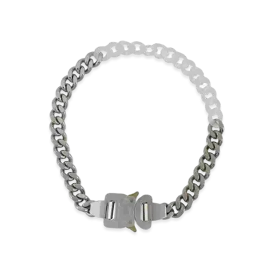 1017 ALYX 9SM Chunky Chain-Link Choker "Silver "