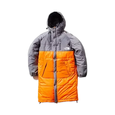 The North Face x Comme des Garcons Mountain Down Coat Sleeping Bag "Gray/Orange" (WB-J102)