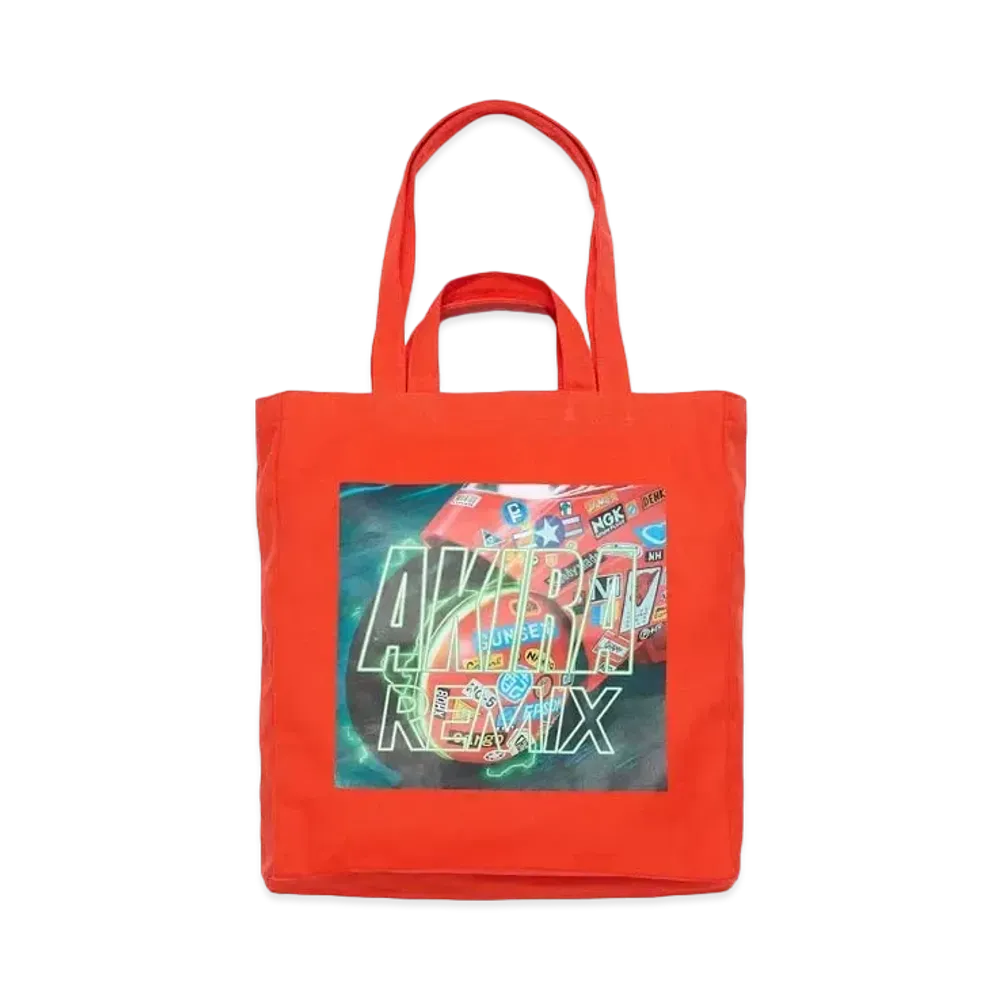nana-nana x AKIRA REMIX Tote Bag "Orange"