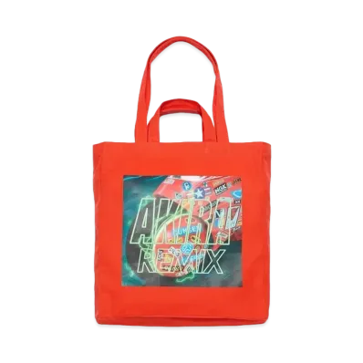 nana-nana x AKIRA REMIX Tote Bag "Orange"