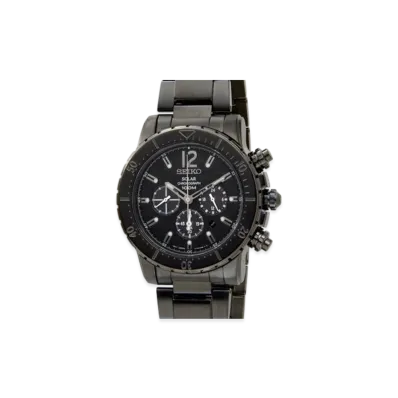 SEIKO Solar Chronograph "Black"