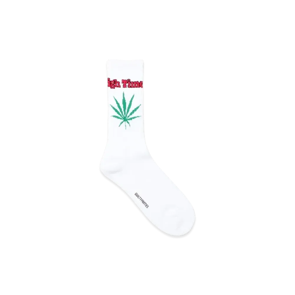 WACKO MARIA x HIGH TIMES Jacquard Socks "White"
