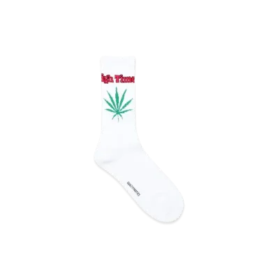 WACKO MARIA x HIGH TIMES Jacquard Socks "White"