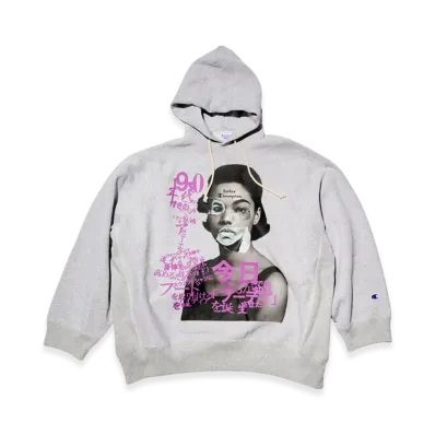Champion x kolor Reverse Weave Hooded Sweatshirt "Gray"