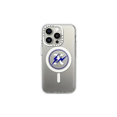 GOD SELECTION XXX x fragment design x CASETiFY 10th Logo Blue Case Apple "Clear"
