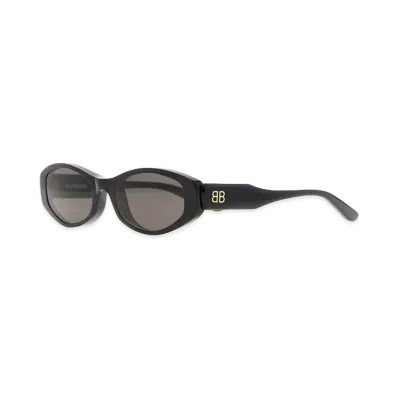 BALENCIAGA Acetate Nova Sunglasses "Black"
