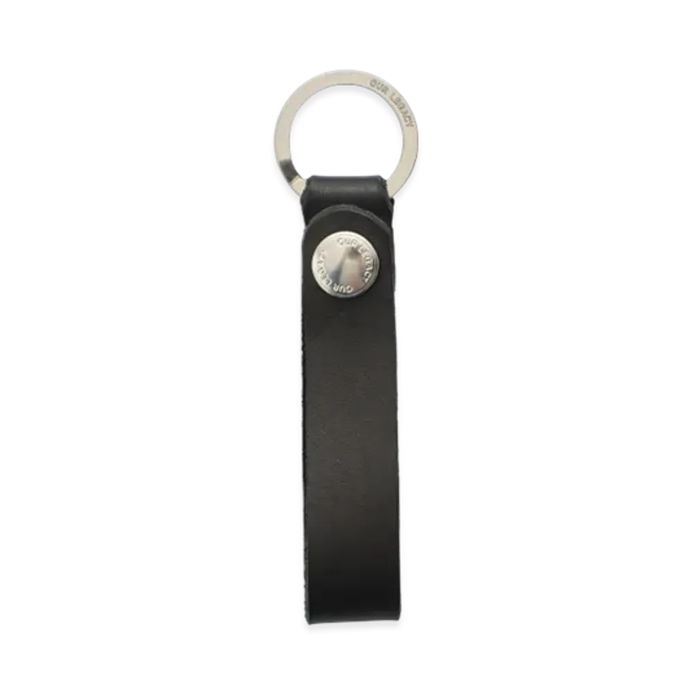 OUR LEGACY Key Holder Black Leather "Black"