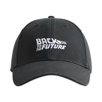 Kith x Back to the Future Twill Classic Cap "Black"
