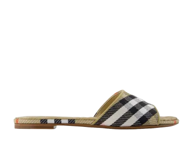 Burberry Women's Sloane Slides "Beige"