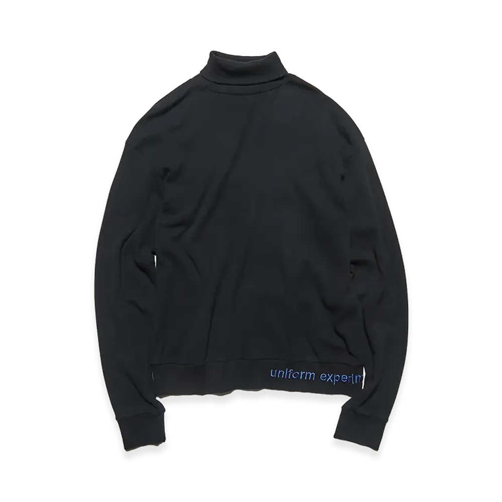 uniform experiment Waffle Turtleneck Top "Black"