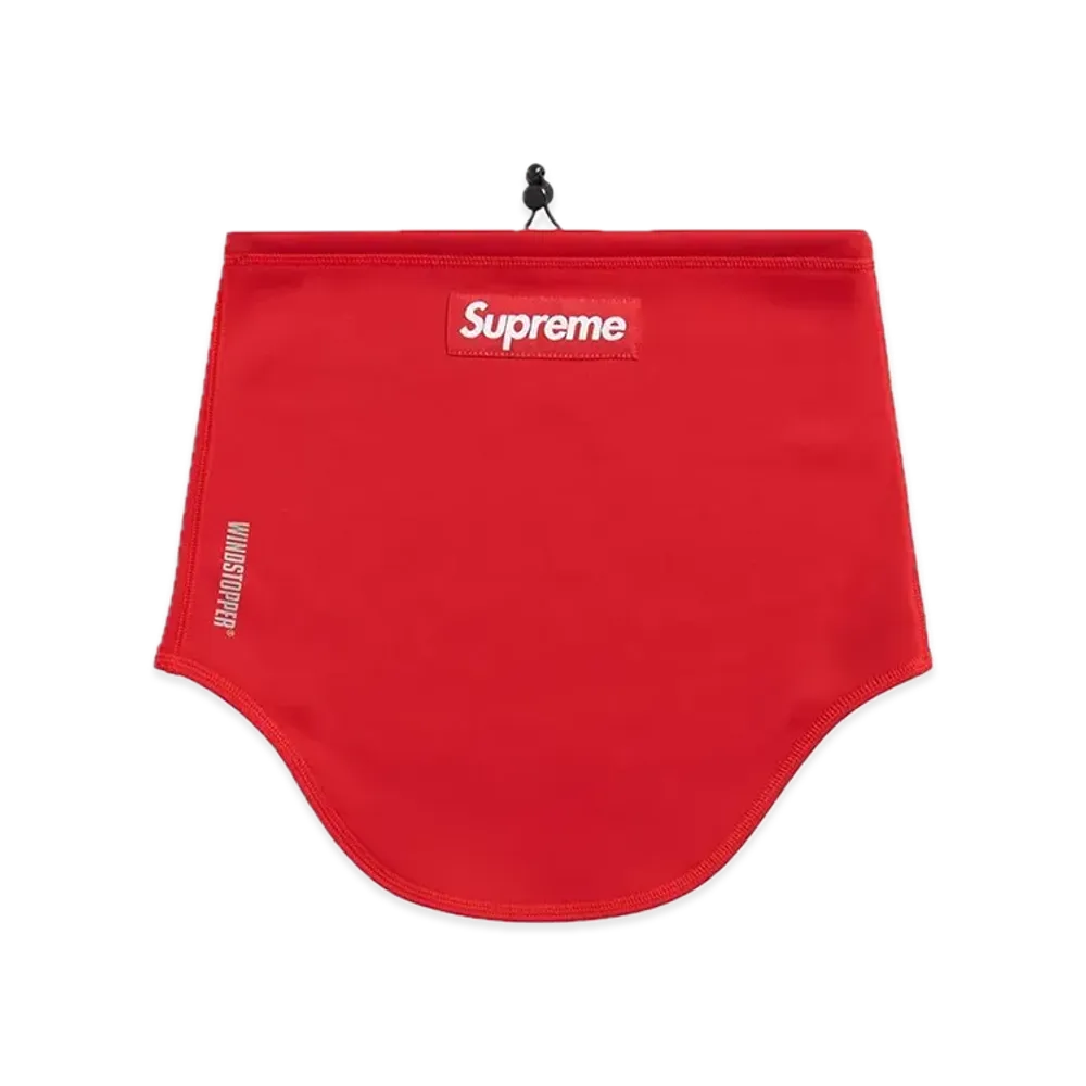 Supreme Windstopper Neck Gaiter "Red" (22FW)