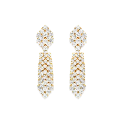 Van Cleef & Arpels A Cheval earrings transformable model small model "18K Yellow gold/Diamond"