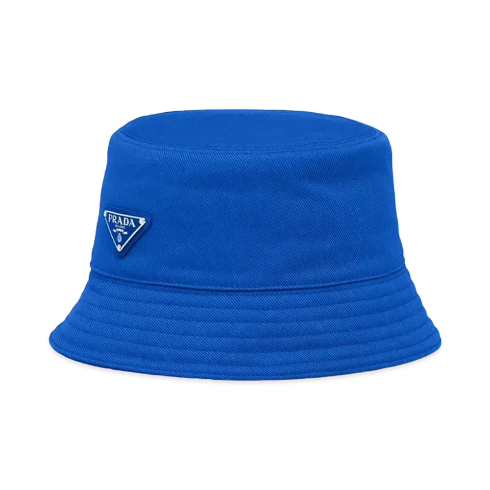 PRADA Drill Bucket Hat "Light Blue"