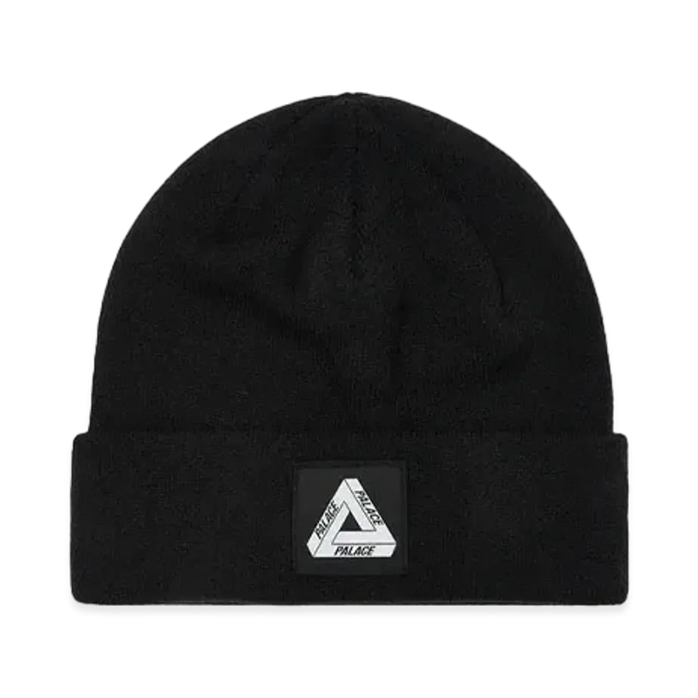 PALACE Tri-Ferg Patch Beanie "Black"