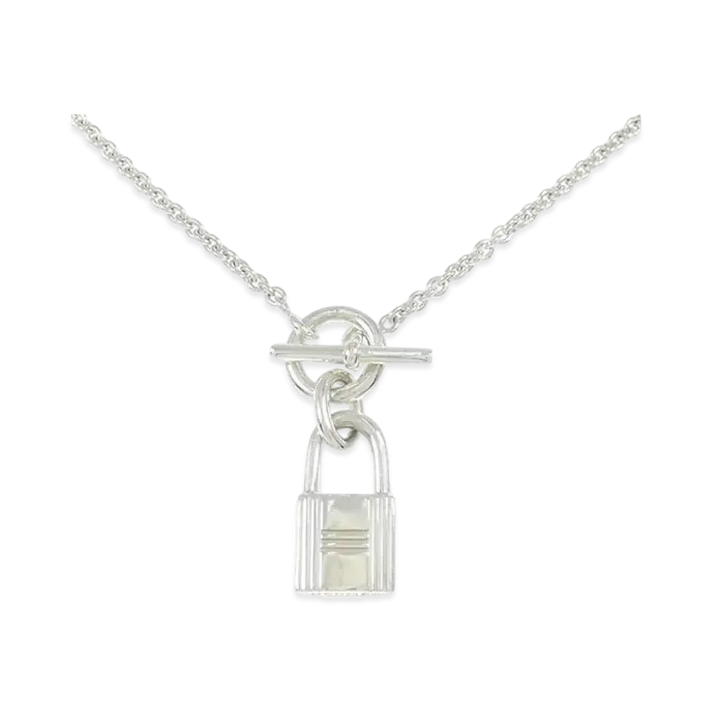 Hermes Amulettes Birkin Necklace "Silver"