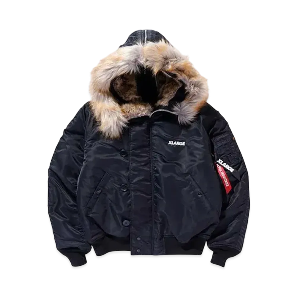 XLARGE x ALPHA INDUSTRIES N2B Jacket "Black"