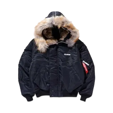XLARGE x ALPHA INDUSTRIES N2B Jacket "Black"