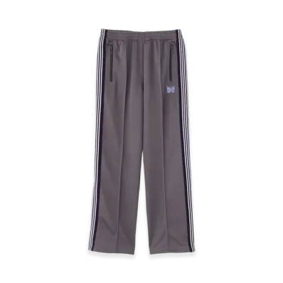 NEEDLES x LHP Track Pants Poly Smooth "Charcoal"
