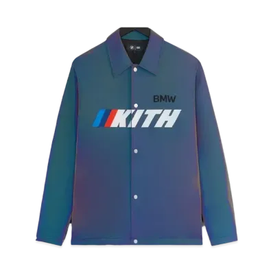 Kith x BMW Kieran Coaches Jacket "Techno Violet"
