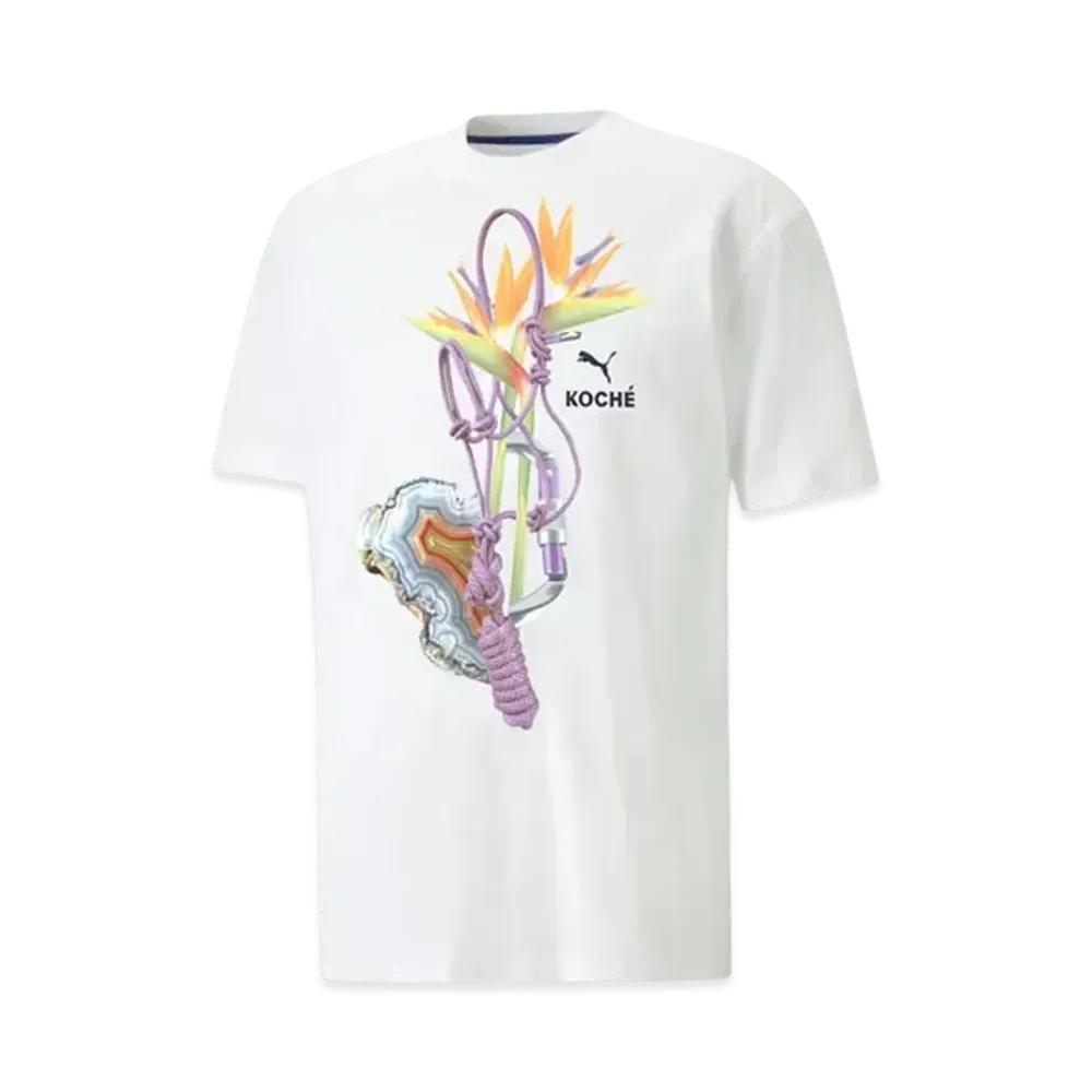 PUMA x KOCHE Unisex Graphic Short Sleeve T-shirt "Puma White"