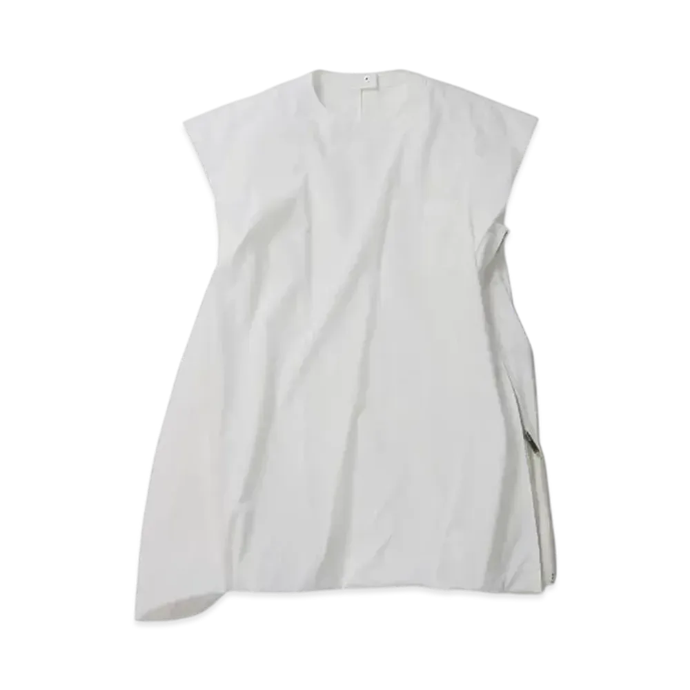 sacai Cotton Poplin Pullover "Off White"