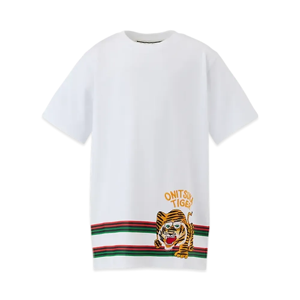 Onitsuka Tiger Kids Graphic Tee "White"