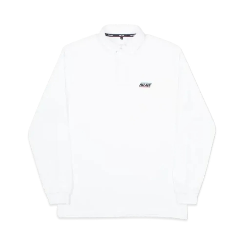 PALACE Basically a Rugby Top "White"
