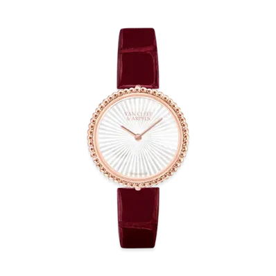 Van Cleef & Arpels Perlee watch 30mm "18K Rose gold/Mother-of-pearl"